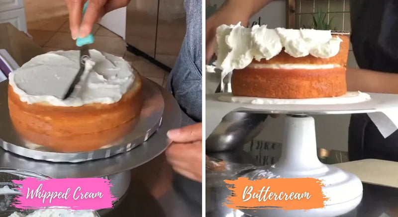 Buttercream vs Whipped Cream Frosting