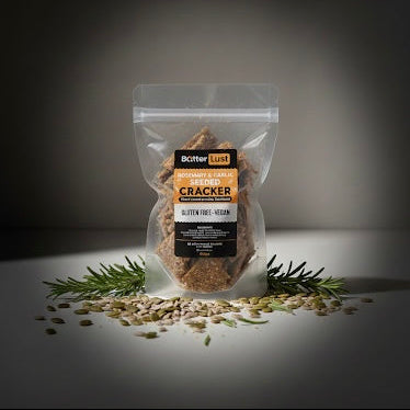 Rosemary & Garlic Seeded Crackers