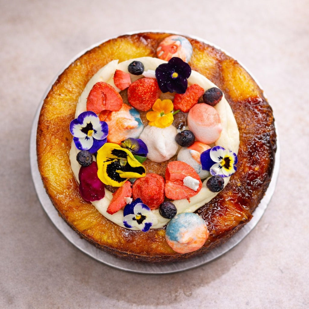 Caramelized Pineapple Cake